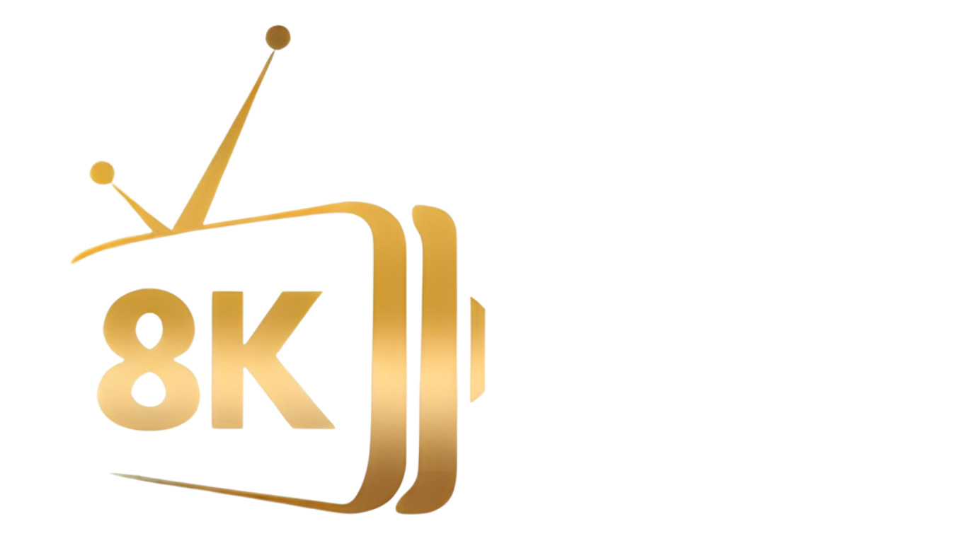 8k iptv provider logo