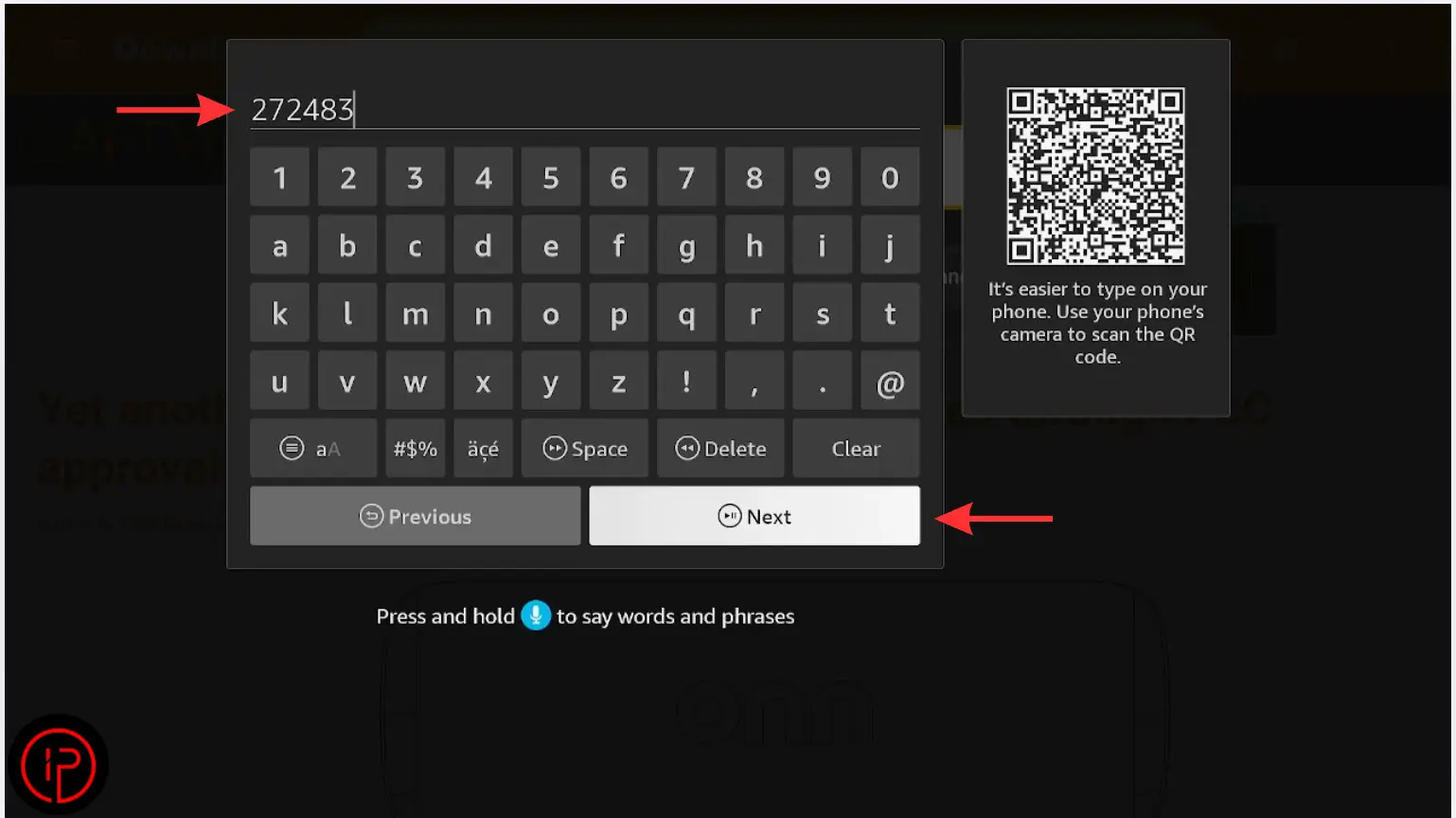 Enter the Downloader code (2) (1)