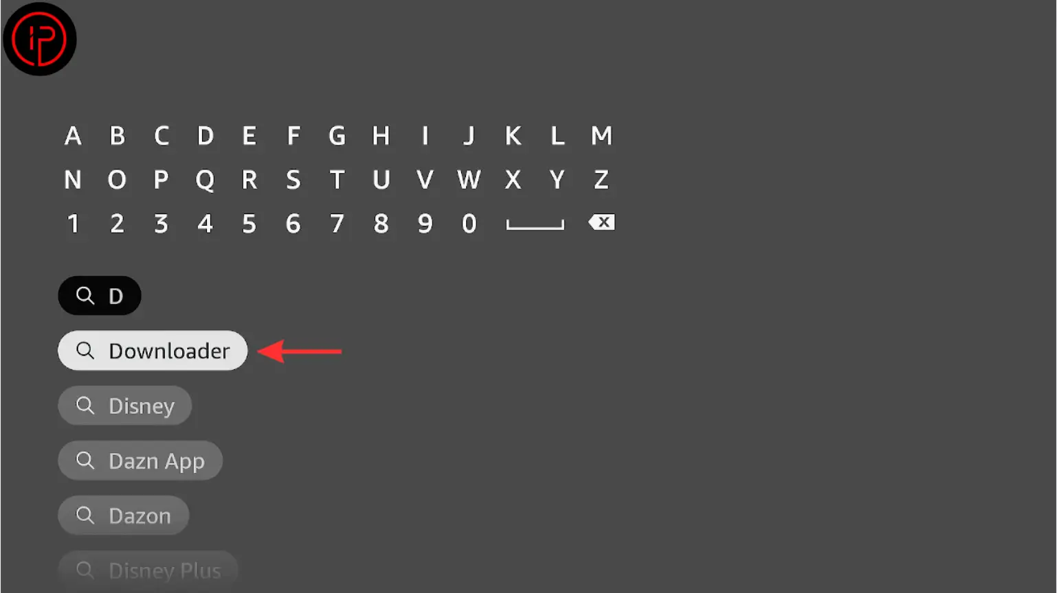 Search for the Downloader app on FireStick. (2) (1)