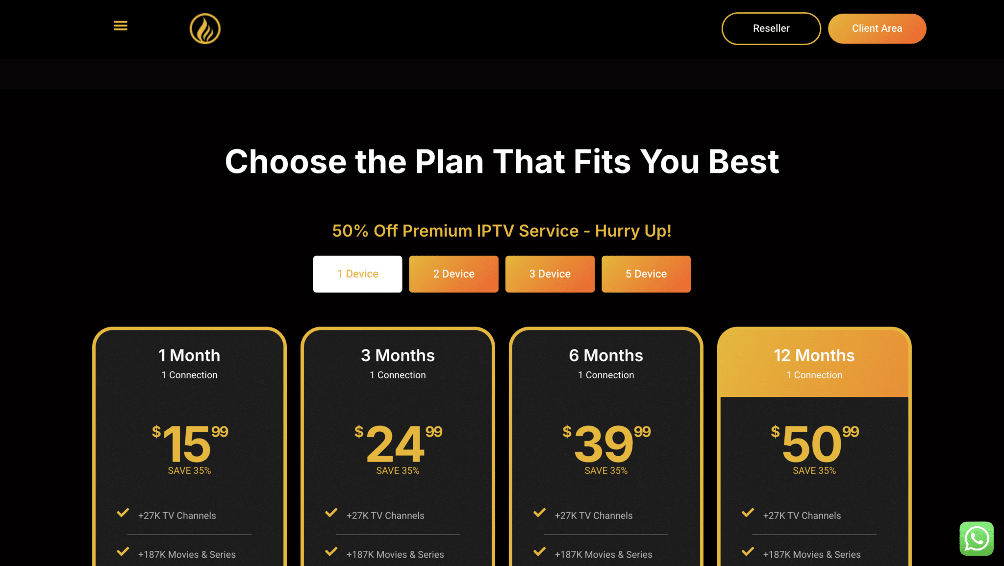 magnum iptv pricing